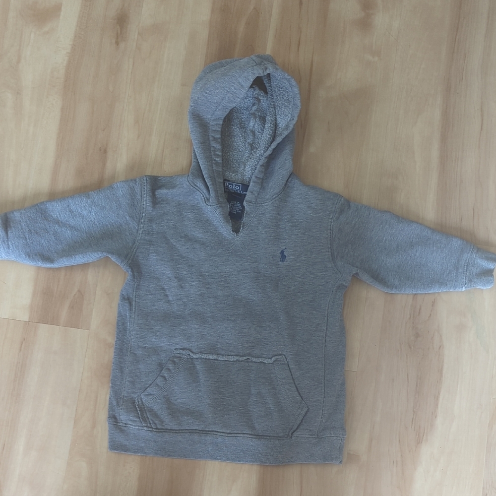 Gray Kids Hoodie